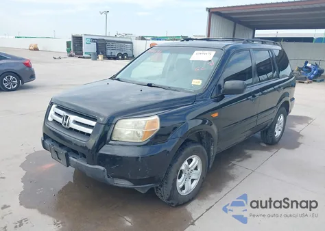 2006 Honda Pilot Lx from USA, damaged, VIN 5FNYF28176B041861